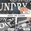 Lansny Laundry Room Rug Runner 20"x60" Non Slip Waterproof Laundry