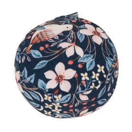 Hobby Gift Elasticated Wearable Pincushion – Blossom Birds, Wrist Strap Classic Arts & Crafts Bird Print, Cotton Fabric Sewing Accessory, Handy & Stylish Gift for Crafters, 8x8x3.5cm