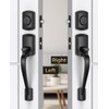 Mensarix Front Door Handle and Deadbolt Set for Right &