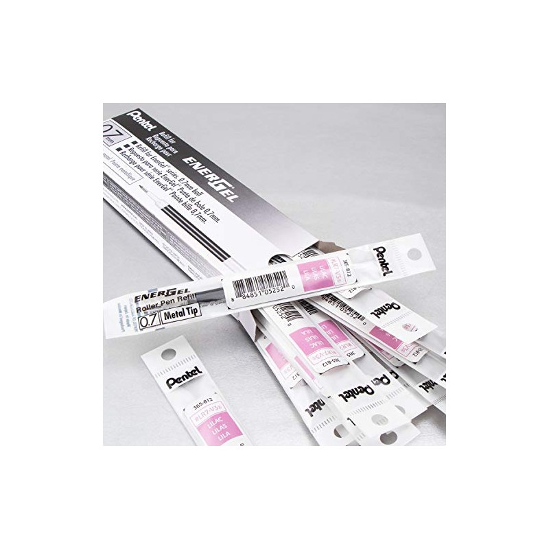 Pentel EnerGel LR7 Refill for 0.7 mm Gel Pen, Purple