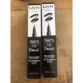 NYX Professional That's The Point Eyeliner Quite The Bender TTPE04 black 2 Pack