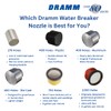 Dramm 12342 400DC Nozzle, Metallic Aluminum, Twin