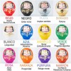 Daruma Japanese Amulet 12 cm Papier Mache Size 2 (Red)