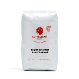 Coffee Bean Direct English Breakfast Loose Leaf Tea, 2 Pound Bag