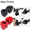 Ruayia Dumbbell Clasps, 2 Pairs of Barbell Bars, 2.5 cm,