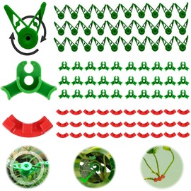 Pack of 90 Plant Benders, Plant Training Bending Clips, 90 Degree Plant Stem Trainer, Plant Support Clips, Growth Bender Clips for Low Load, Plant Bending Clips, Plant Growth Bending