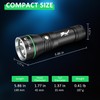 WINDFIRE Rechargeable Scuba Diving Flashlight, Super Bright LED Dive Light,