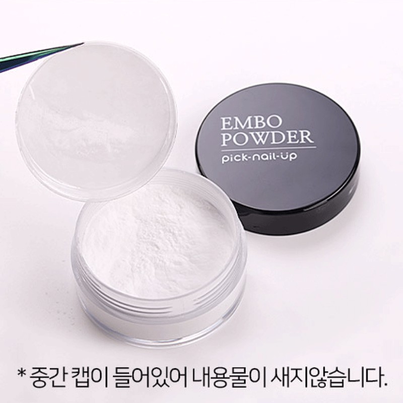 Thezel The gel pick nail up emboss powder 15g nail