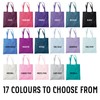 Dead Set Studio 40th Birthday Tote Bag, Women's Raspberry Pink,