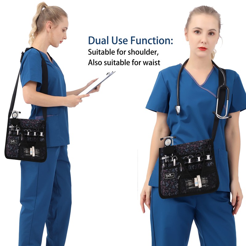 YOURUIMEI Nurse Belt Organizer Pouch Nurse tool bag Medical Organizer