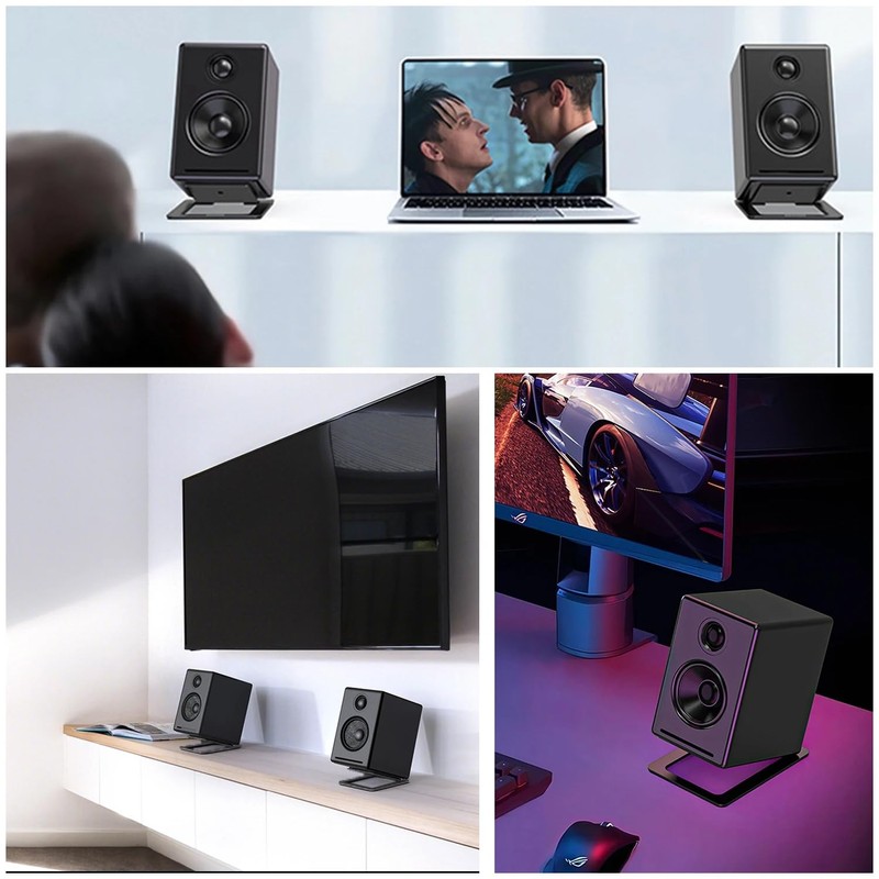 Desktop Sound Stand Base Carbon Steel Material Shock Absorption and