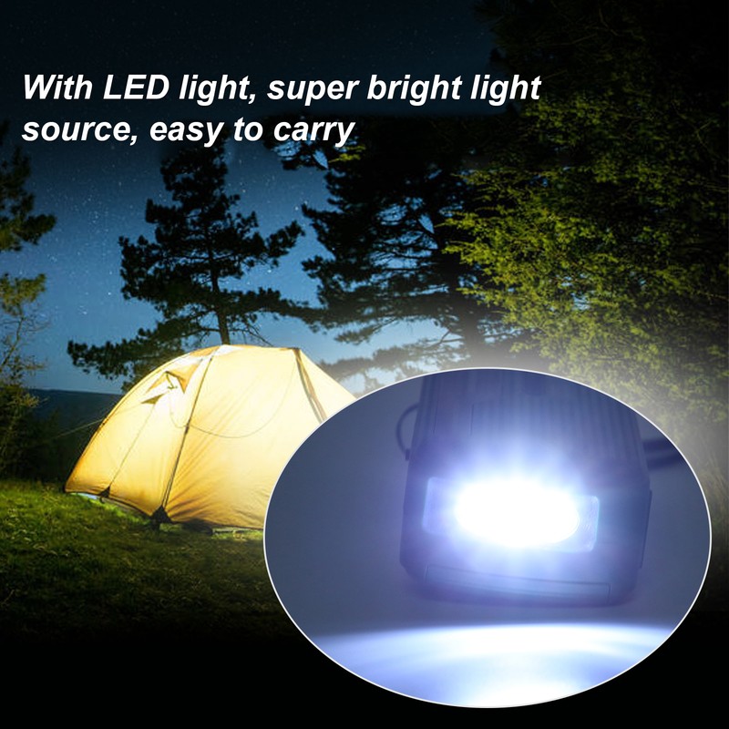 Hand Crank Solar Radio AM FM SW1 SW2 Camping LED