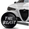 SkinoEu Compatible with Alfa Romeo Front Bonnet Badge Rear Boot