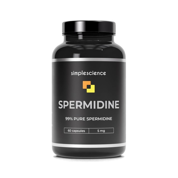 Simple Science Ultra Pure SPERMIDINE | 60 Servings | 99%