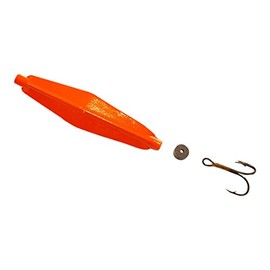Buzz Bomb Jig, 2", Fire Orange