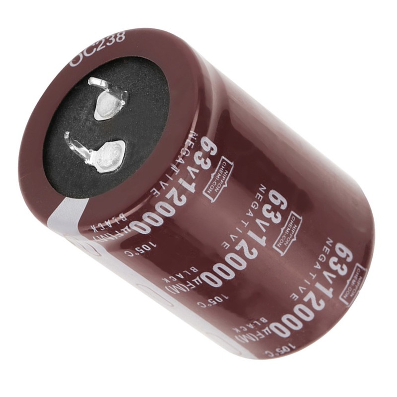 2pcs Audio 63V 12000uf Filter HIFI Electrolytic Capacitor 35*50mm for
