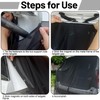 TZEKING Tailgate Mosquito Net, Wing Door Boot Cover, Sun Protection,