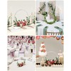 YALLOVE 2 Pack 12 Inch Floral Hoop Table Centerpiece, Acrylic