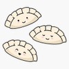 Magnet Cute Dumpling Faces s Magnet Bumper Sticker Car Magnet