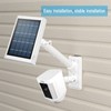 HOLACA 2-in-1 Vinyl Siding Clips for Ring Solar Panel Spotlight