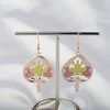 WSNANG Sleeping Princess Aurora Gift Princess Aurora Crown Pendant Earrings