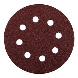 KWB Quick Self Stick Sanding Pads, Wood and Metal 125 mm Diameter, hole-punched 5419 – 06