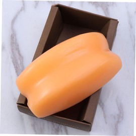 Beavorty Handmade Papaya Soap Pcs Orange Soap Bars Natural Skin Lighteners Deep Cleanse Nourishing Formula