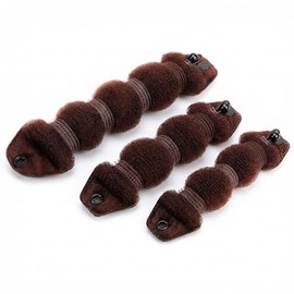 Set of 3 Magic Hair Styler Hair Donut Bun Ring Styler Hair Bundle Maker Hair Styling Accessories Hair Braiding Tool(1 Large+2 Small)