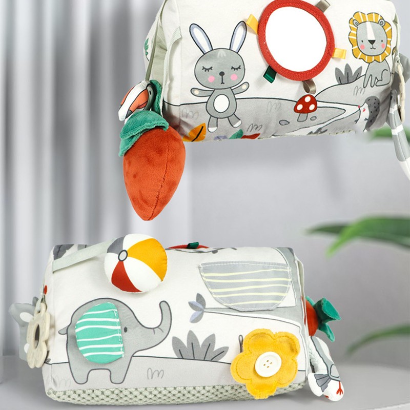 Baby Tummy Time Pillow Multifunctional Toddler Pillow for Early Education