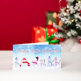 Edition Colibri Panorama XL Christmas Cards Snowmen Pack of 10