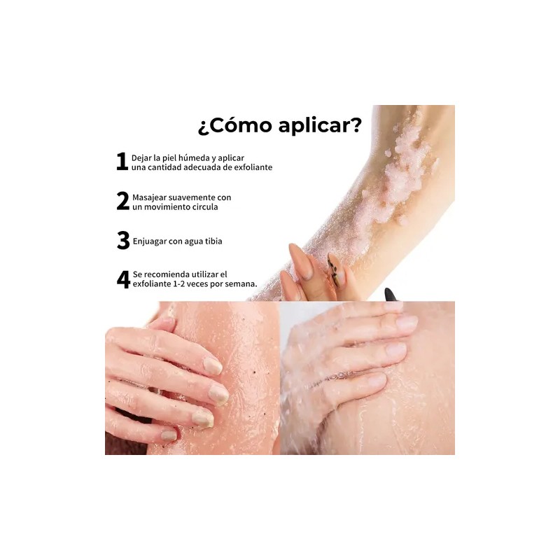 Exfoliante Corporal Limpiador Y Reafirmante De Piel Ultramo