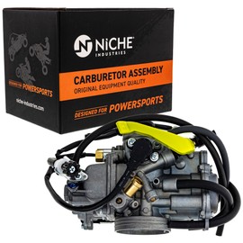 NICHE Carburetor for Honda 2004-2005 Sportrax 450 TRX450R 16100-HP1-673 16100-HP1-672