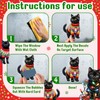Christmas Decoration Window Clings Black Cat Window Sticker Indoor Removable