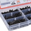 300Pcs Truss Head Self Tapping Screws Cross Carbon Steel Screw
