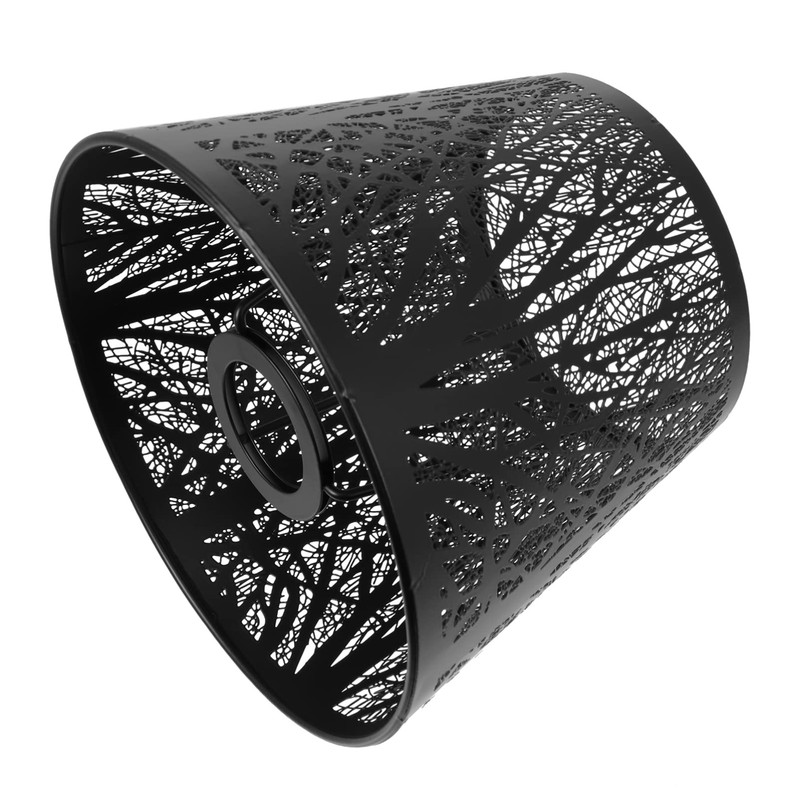 OSALADI Tree Shadow Lampshade, E27 Table Lamp Shade Hollow out