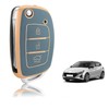 TOOMUME TOOMUME Schlsselhlle TPU, Autoschlssel Hlle Kleine Gr??e Passt fr Hyundai i10 i20 i30 i20n ix20 ix35 Santa Fe Tucson Elantra Accent Sonata, Schlsselcover Schutz Schlsselgeh?use - Flip S Key