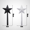 2 Pieces Single Hole Spice Bottles, Star Shaped Spice Sticks,