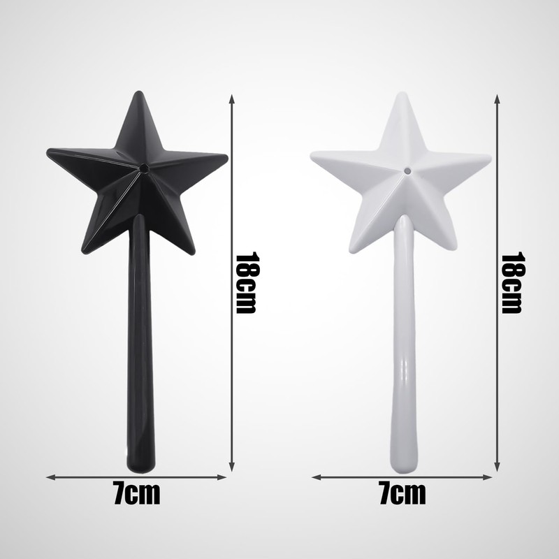 2 Pieces Single Hole Spice Bottles, Star Shaped Spice Sticks,
