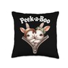 Funny - Peek-a-boo - Cute - Bunny - Couple Throw