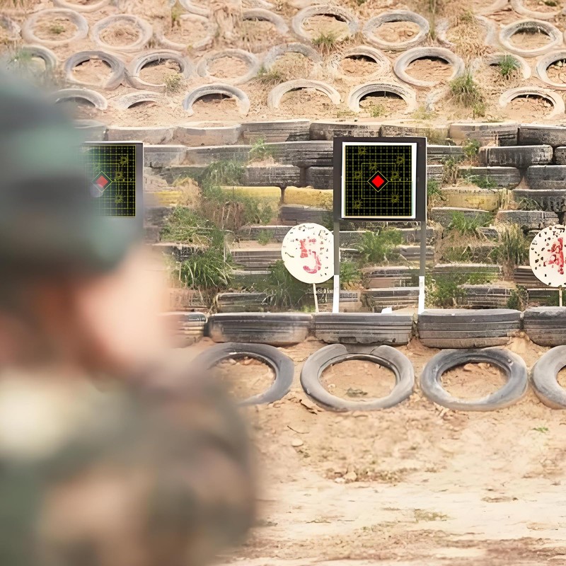 ziyue 6 Inches 100 Sheets Splatter Target for Shooting Range,