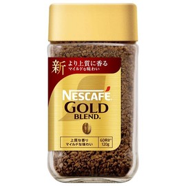 Nestle Japan Nescafe Gold Blend 4.2 oz (120 g) Bottle x 4 Bottles