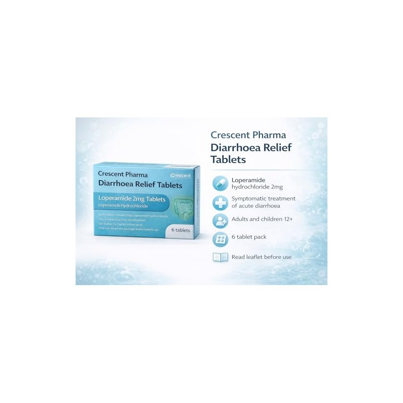 48 Anti-Diarrhoea Relief Tablets | Fast Relief from Acute Diarrhoea