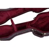 Crossrock Electric Guitar Case fits Telecaster and Stratocaster Style Guitars-Brown(CRW600STBR)