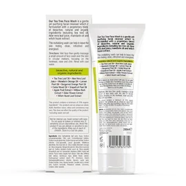 Dr Organic Tea Tree Face Wash 200ml