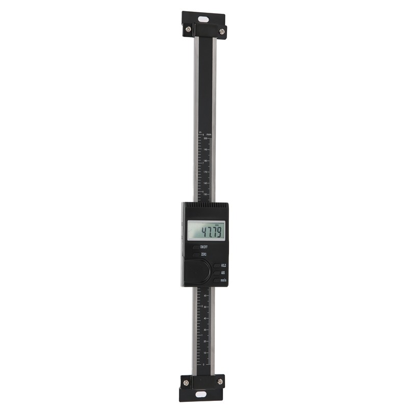 LCD Digital Display Ruler Aluminum Alloy Vertical Machine Displacement Caliper