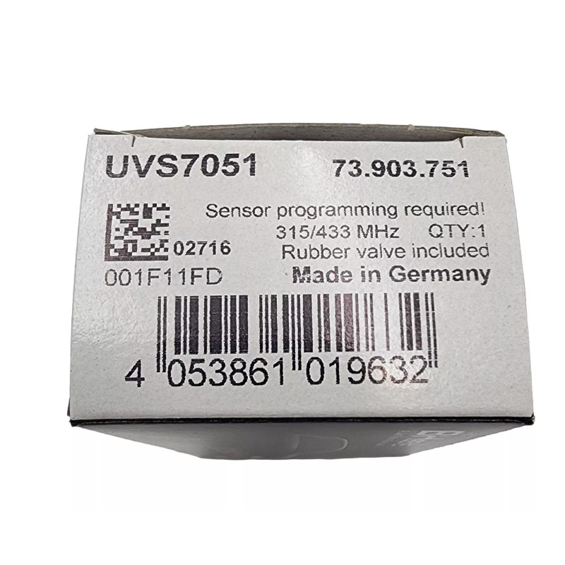 HUF BH SENS UVS7051 315/433MHZ DUAL BAND UNIVERSAL SENSOR RUBBER