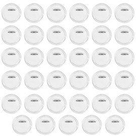 35 Pcs 3 inch Button Badge Clear Button Pin Acrylic Design Badges Kit for DIY Crafts and Craft Activities