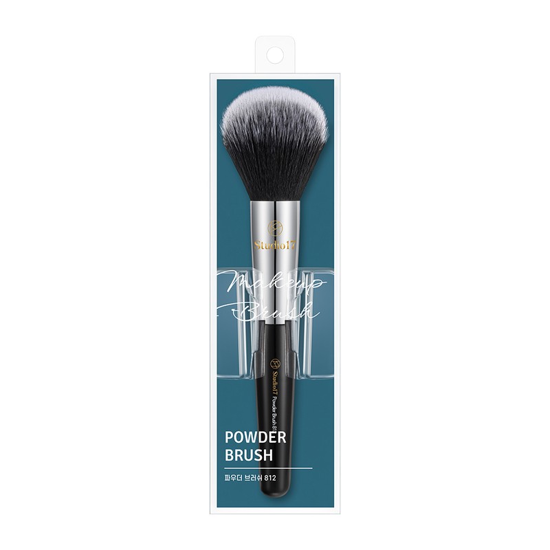 스튜디오17 파우더 브러쉬 812, 혼합색상, 1개 Studio 17 Powder Brush