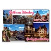 Photo Magnet Greetings from Nuremberg, Decorative Souvenir Fridge Magnet, Approx.