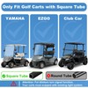Golf Cart Mirror Universal with Turn Signal Light Golf Cart